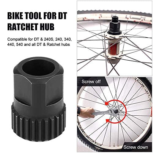 Lepeuxi Bike Hub Nut Bicycle Hub Locking Ring DT Ratchet Hub Installation Removal Tool