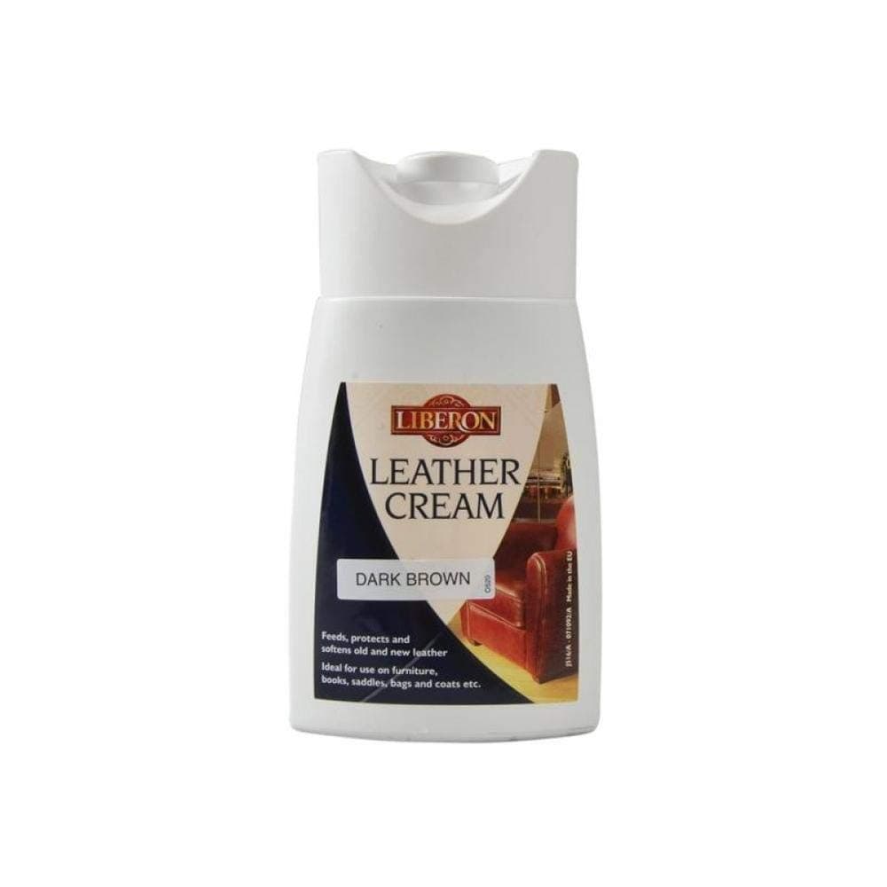 Liberon LCDB150 150ml Leather Cream - Dark Brown