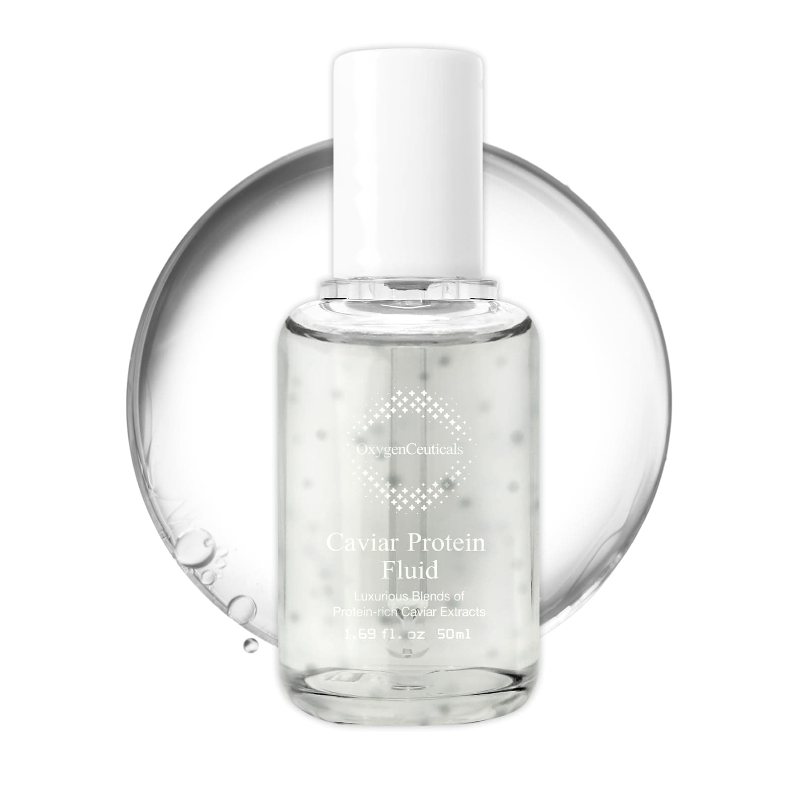 - Caviar Protein Fluid – Total Anti-Aging Ampoule with 5% Caviar Complex, Niacinamide & Adenosine, Peptide-Enriched Brightening & Firming Serum for Youthful Radiance. 1.69 fl.oz (50ml)