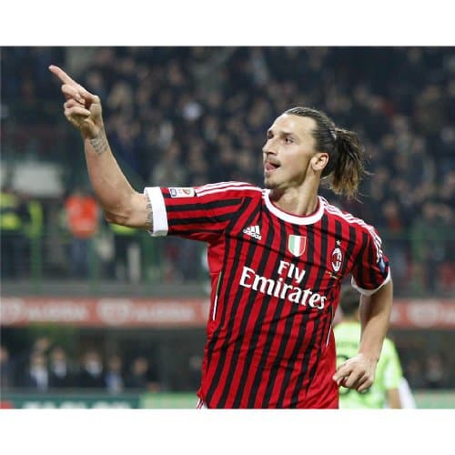 Monty Arts Zlatan Ibrahimovic Poster by Silk Printing # Size About (75cm x 60cm, 30inch x 24inch) # Unique Gift # 969F07