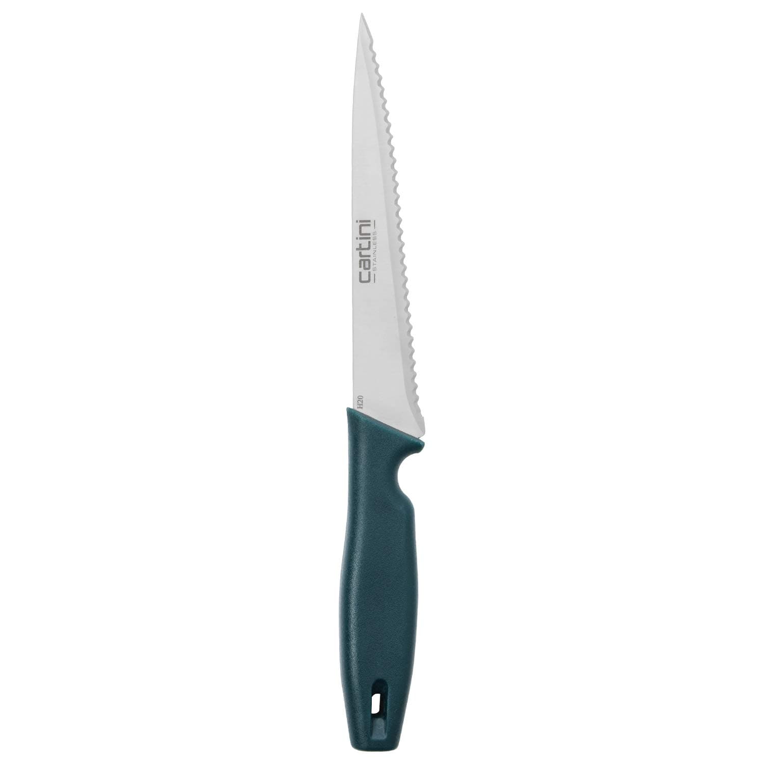 Godrej Cartini Knife I Super Slicing Knife for Kitchen, Catering&Hospitality I for Cutting Soft Vegetable, Slicing Fish,Tomatoes I 11" High Grade Stainless Steel, Long Lasting Life I 1Year Warranty