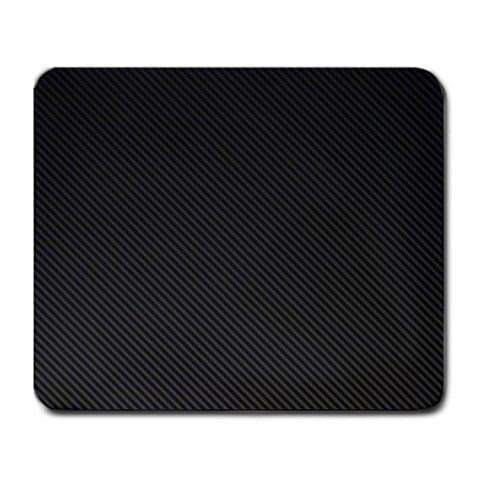 Black Carbon Fiber Pattern Mouse Pad