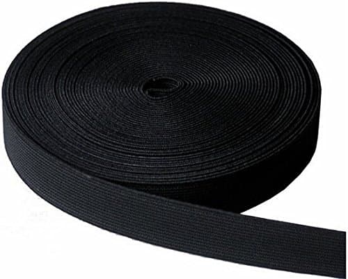 1X Craft Elastic Fabric Black Garment Sewing Accessories Hand Made Diy Elastic Webbing Band