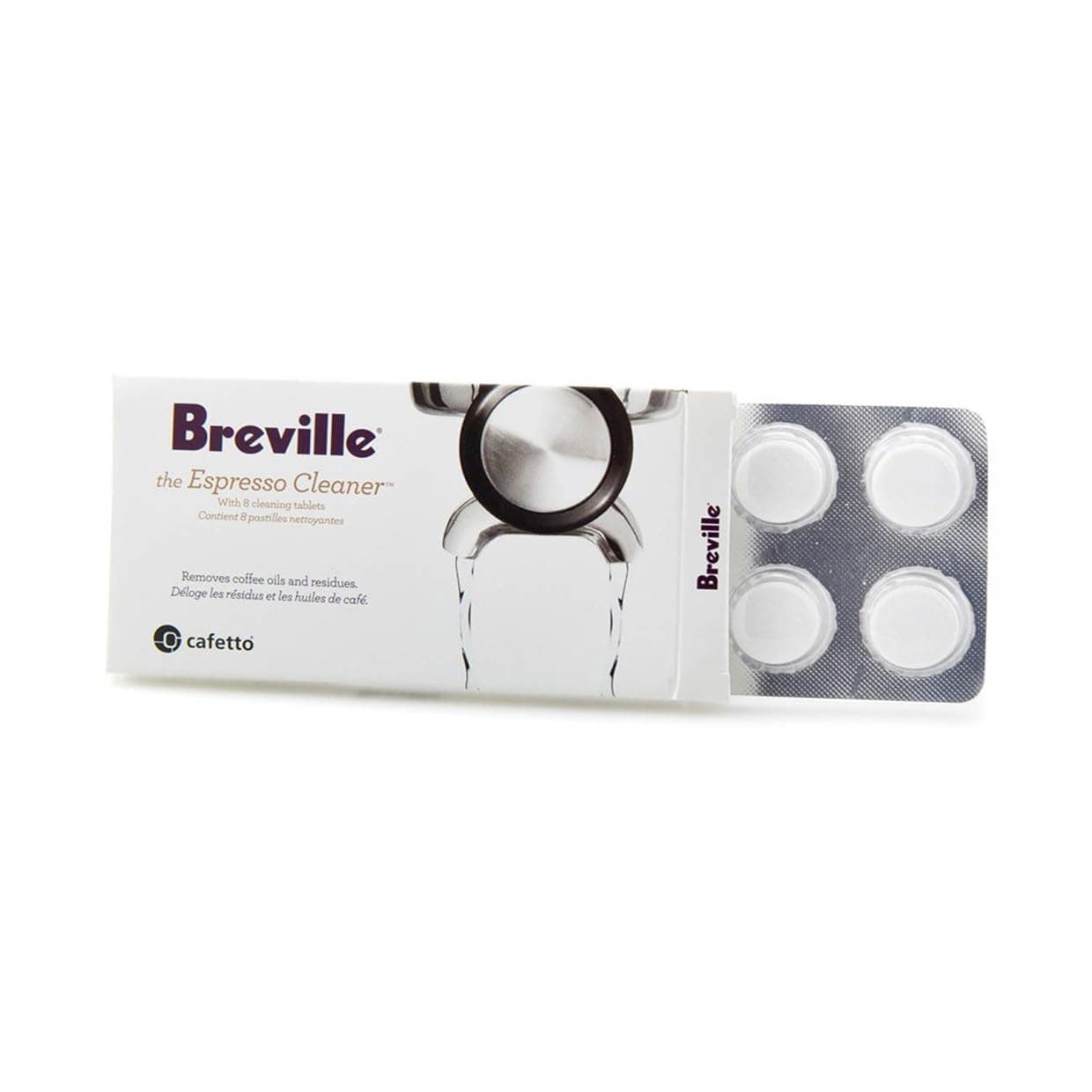 Breville BEC250 8-Pack Espresso Cleaning Tablets, White [Kitchen]