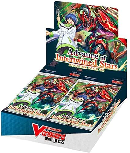 Cardfight Vanguard Overdress BT-03 Advance of Intertwined Stars Booster Box