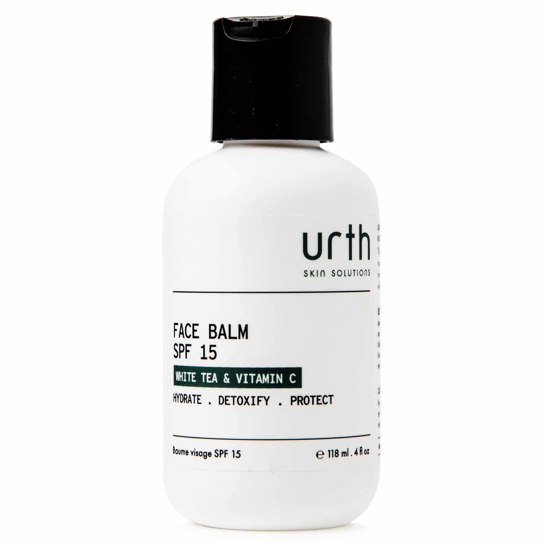 Urth Skin Solutions For Men Face Balm 4oz - Hydrating Anti Aging Moisturizer, Reduces Wrinkles, Minimizes Pores, Improves Skin Tone & UV Protection