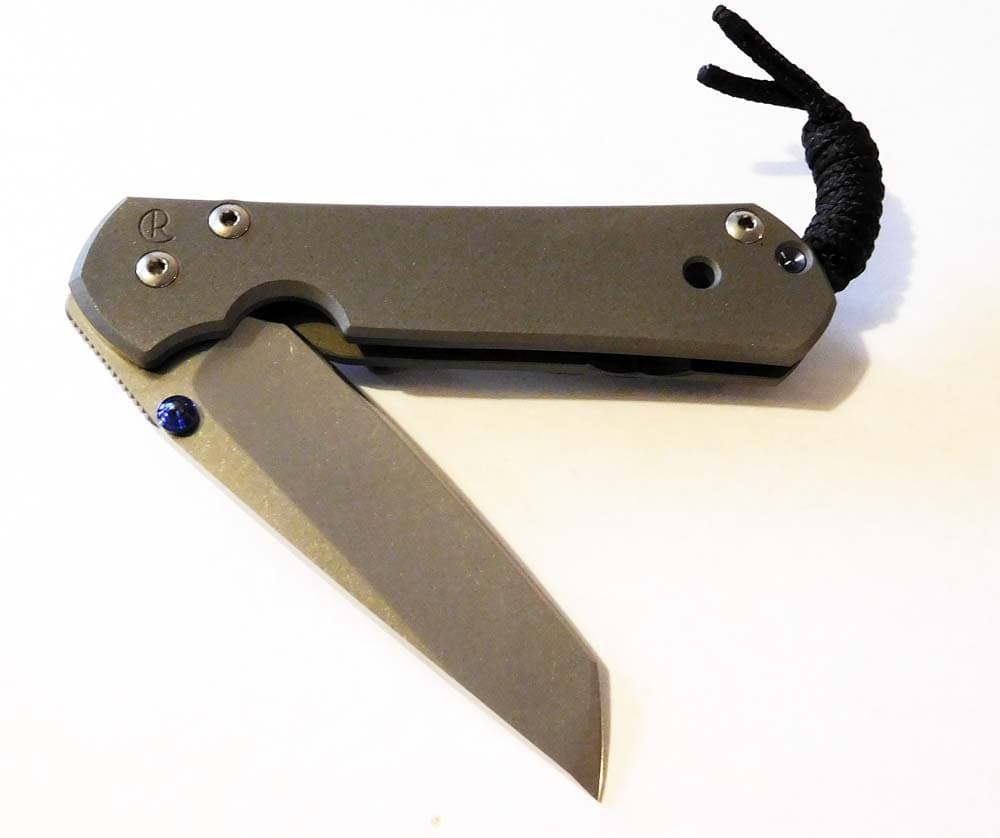 Chris Reeve S21-1010 Small Sebenza 21 Tanto Blade. Manufactured in Boise, Idaho