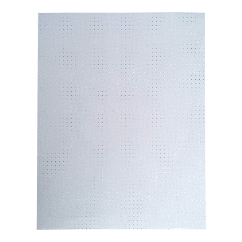 Loose Leaf Filler Paper, 8.5 X 11, Dot Grid, 100gsm, For Ring Binder Discbound Notebook Planner Inserts, White, 100 Sheets, 200 Pages