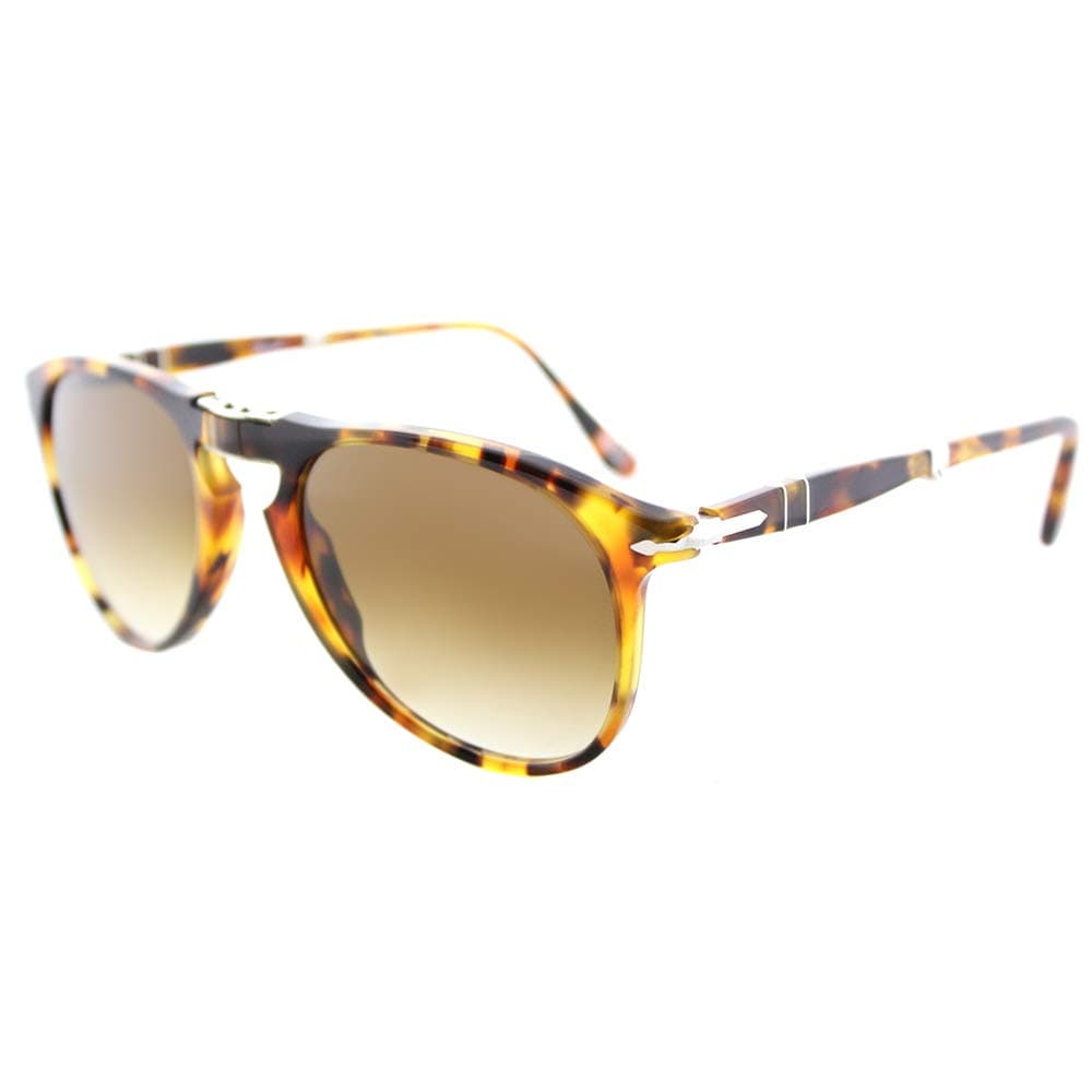 Persol PO9714S Sunglasses 105251-52 - Madreterra Frame, Clear Gradient Brown PO9714S-105251-52