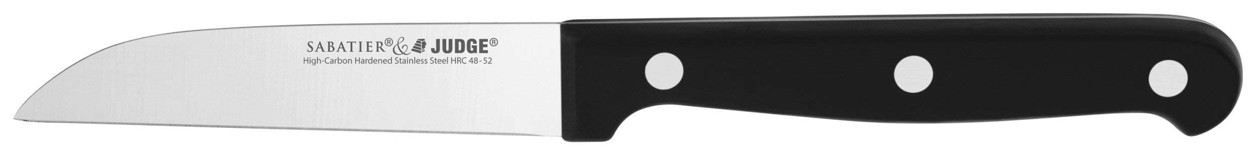 Horwood IV02 Peeling Knife, 7.5cm/3", Black