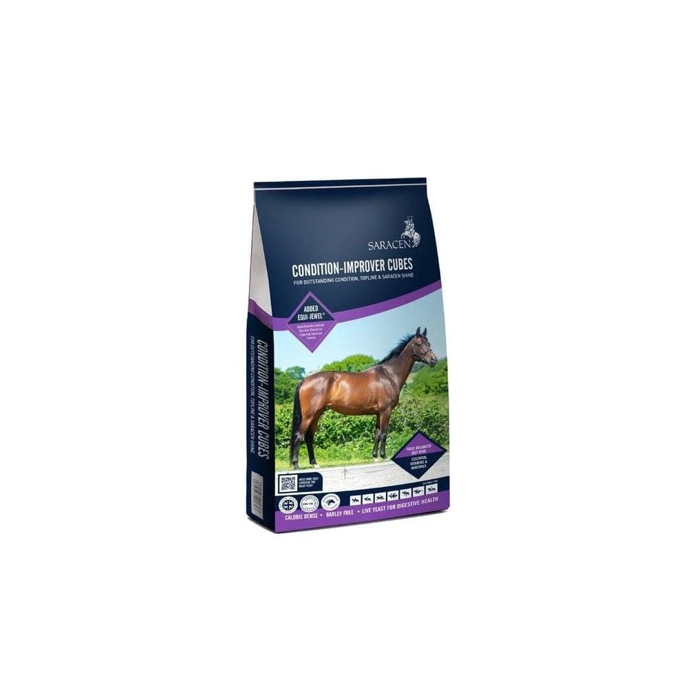 Saracen Show Improver Cubes 20Kg - Conditioning Horse Feed