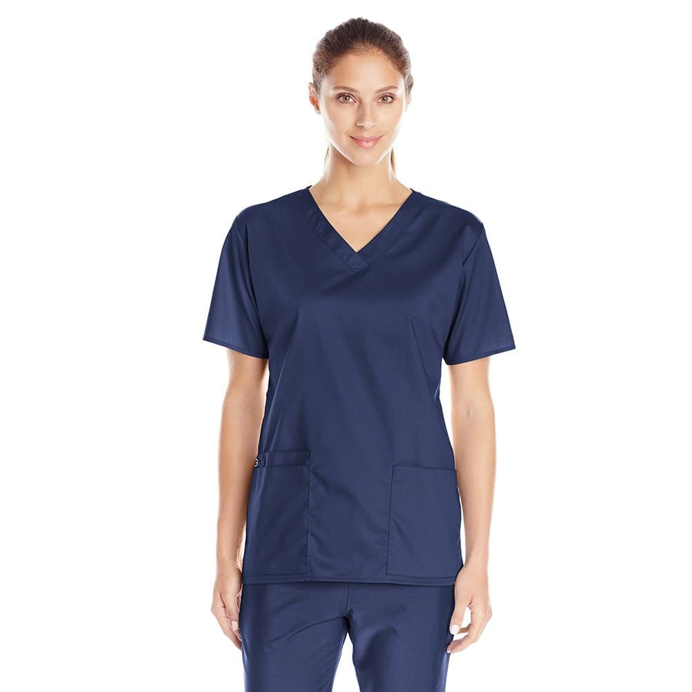 WonderWORK Scrubs for Women, V-Neck Scrub Tops
