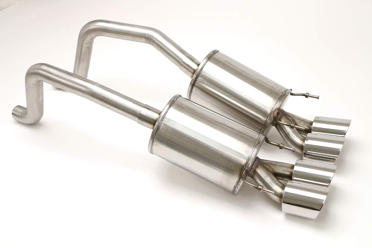Billy Boat Performance Exhaust FCOR0525 PRT Bullet Exhaust System for Chevrolet Corvette C6