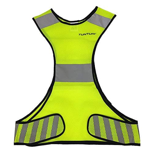 Tunturi Running Vest X-Shape, Unisex, Laufweste X-Form, neon