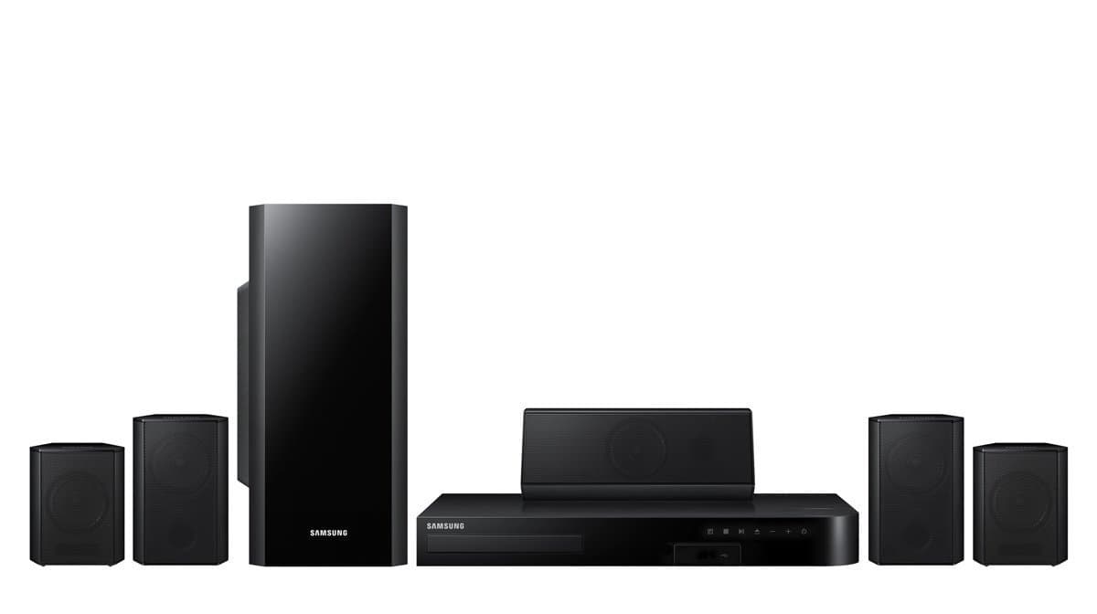 Samsung HT-HM55 - 5.1 Channel 3D Blu-Ray Home Theater System (Renewed)