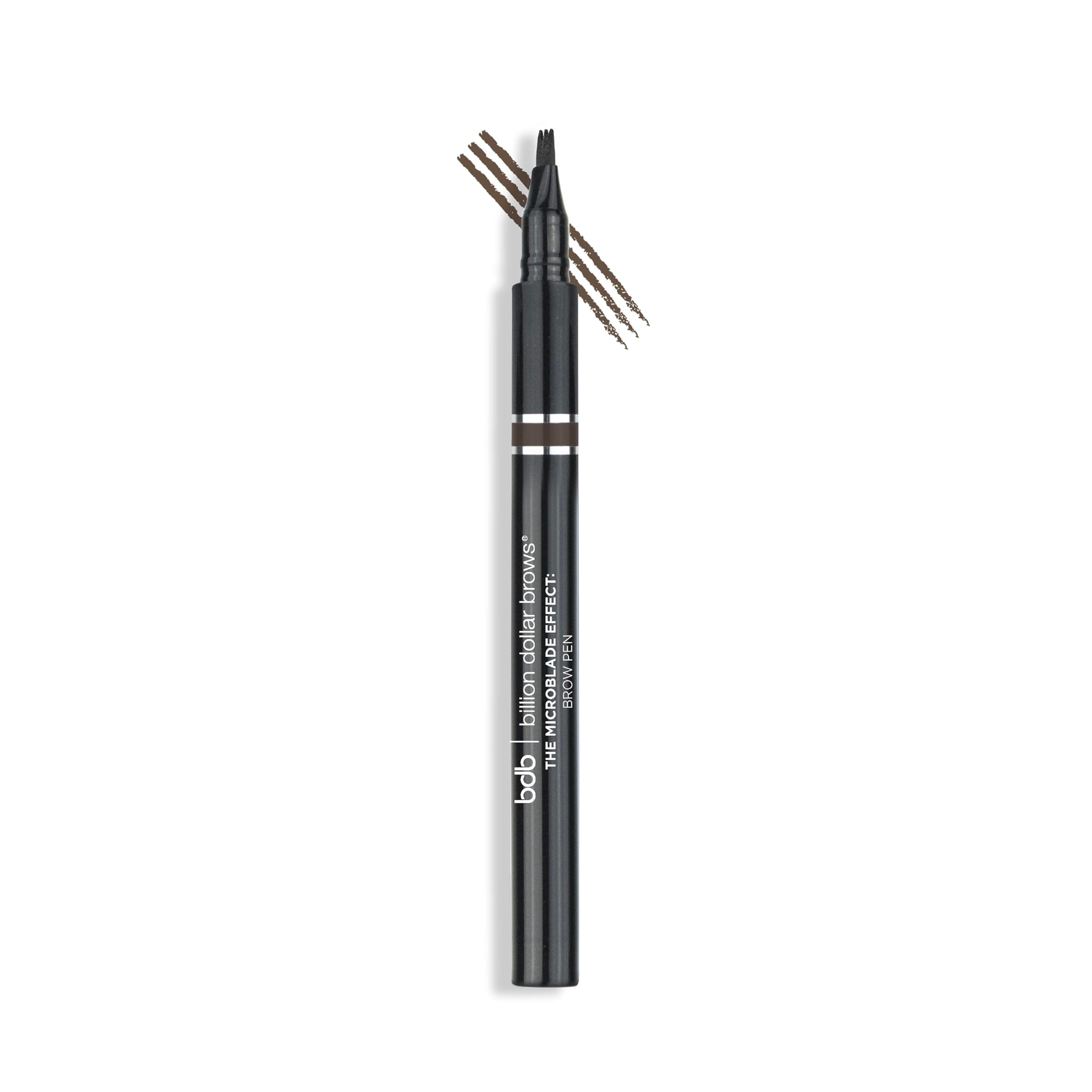bdb Microblade Effect: Brow Pen - Waterproof, Smudge-Proof, Long Lasting, Taupe