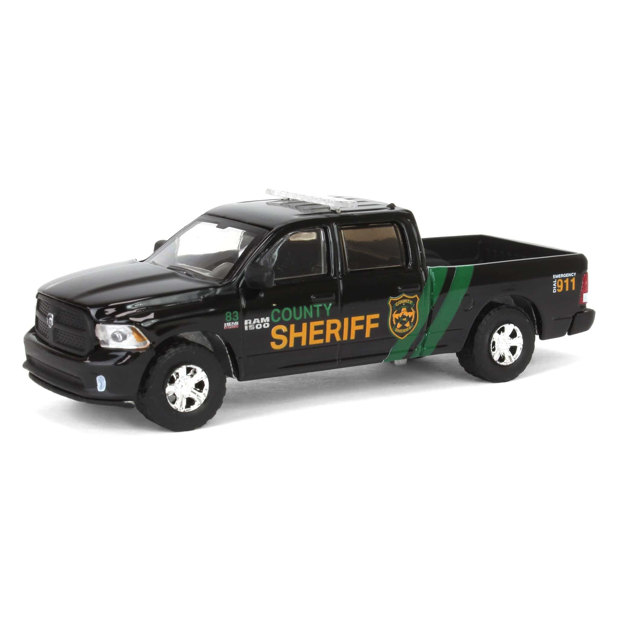 1/64 Yellowstone 2013 Ram 1500 County Sheriff, Hollywood Series 42 62030-A