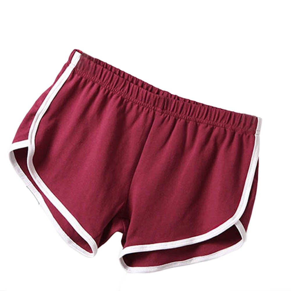 Soly Tech Women Summer Sports Shorts Gym Workout Waistband Skinny Shorts Pants