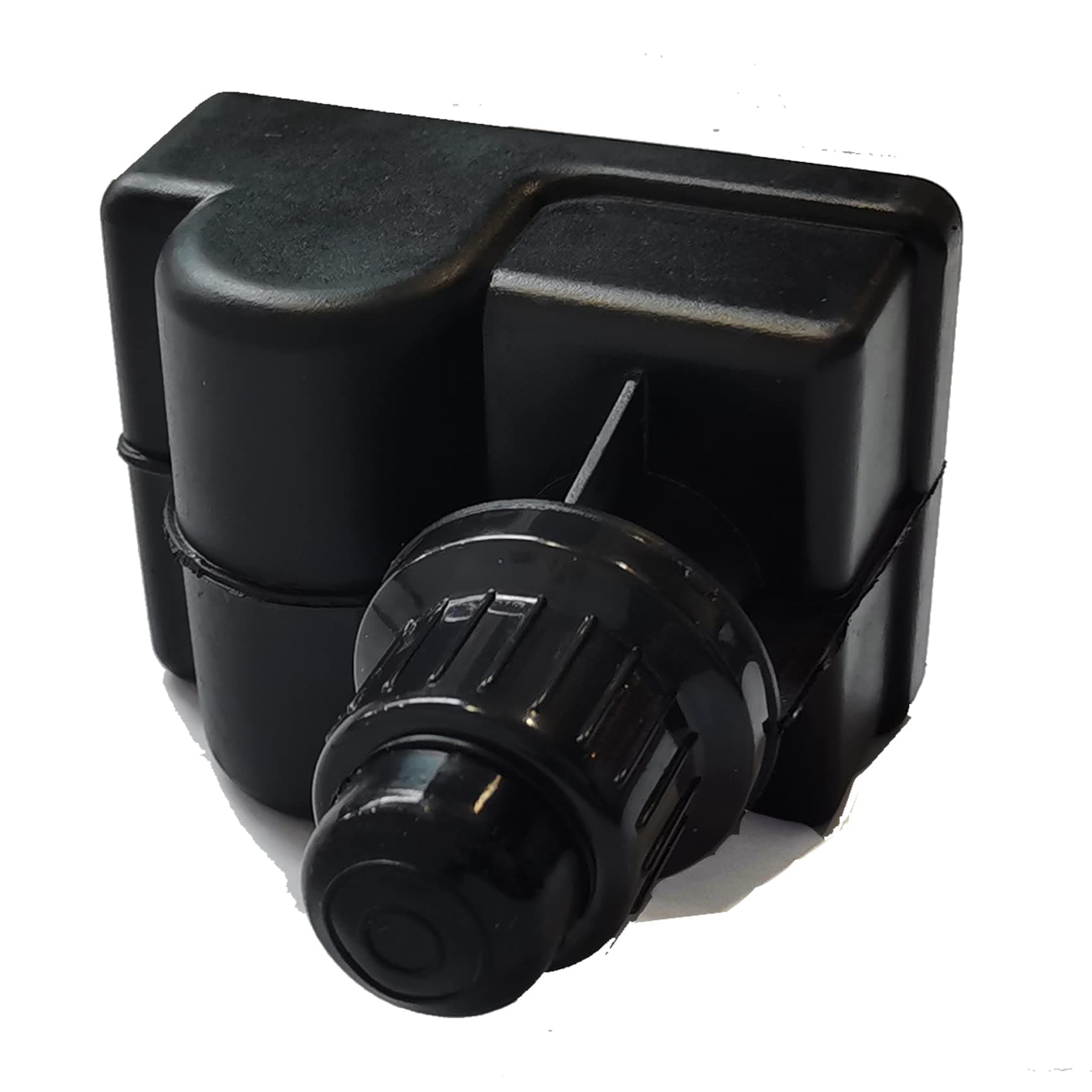 3 Outlet AA Battery Ignitor Spark Generator, Push Button Ignitor for BBQ, Gas Grill Burner Replacement, Replaces Piezo Ignition for 3 Burner, Black