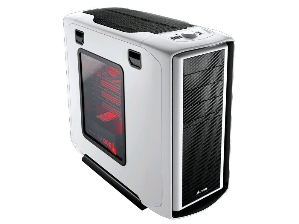 Corsair CC600TWM-WHT Special Edition Graphite Series 600T Mid Tower Gaming Computer Case - White