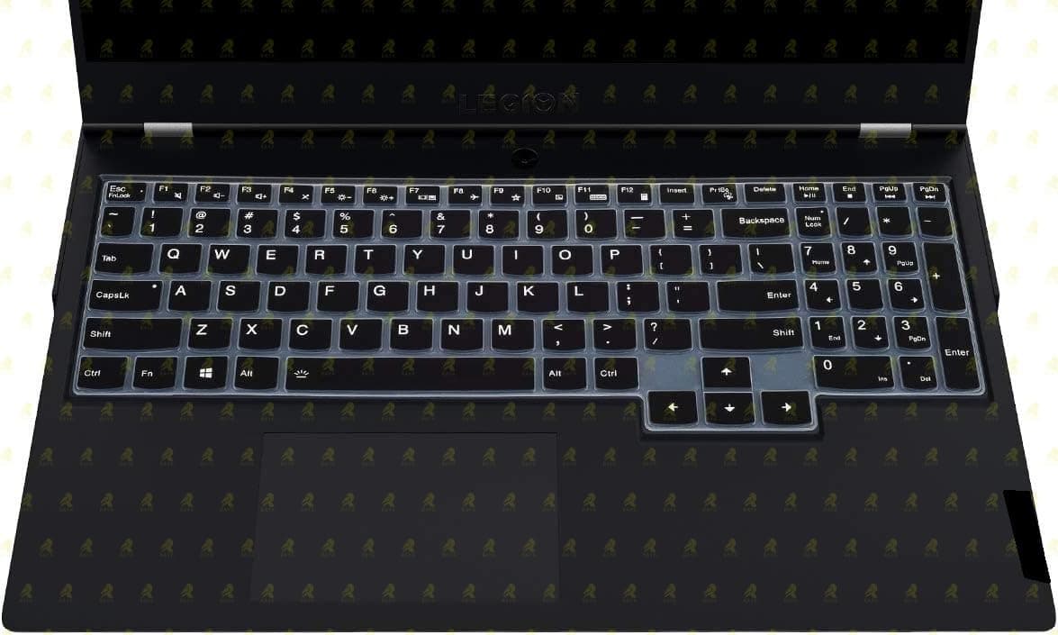 RAYA Silicone Keyboard Skin Cover for Lenovo LOQ | Lenovo Legion 5i / Slim 5i / Pro 5i | Lenovo Legion 7i / Pro 7i | Legion 9 15.6inch & 16inch Gaming Laptops (Black)