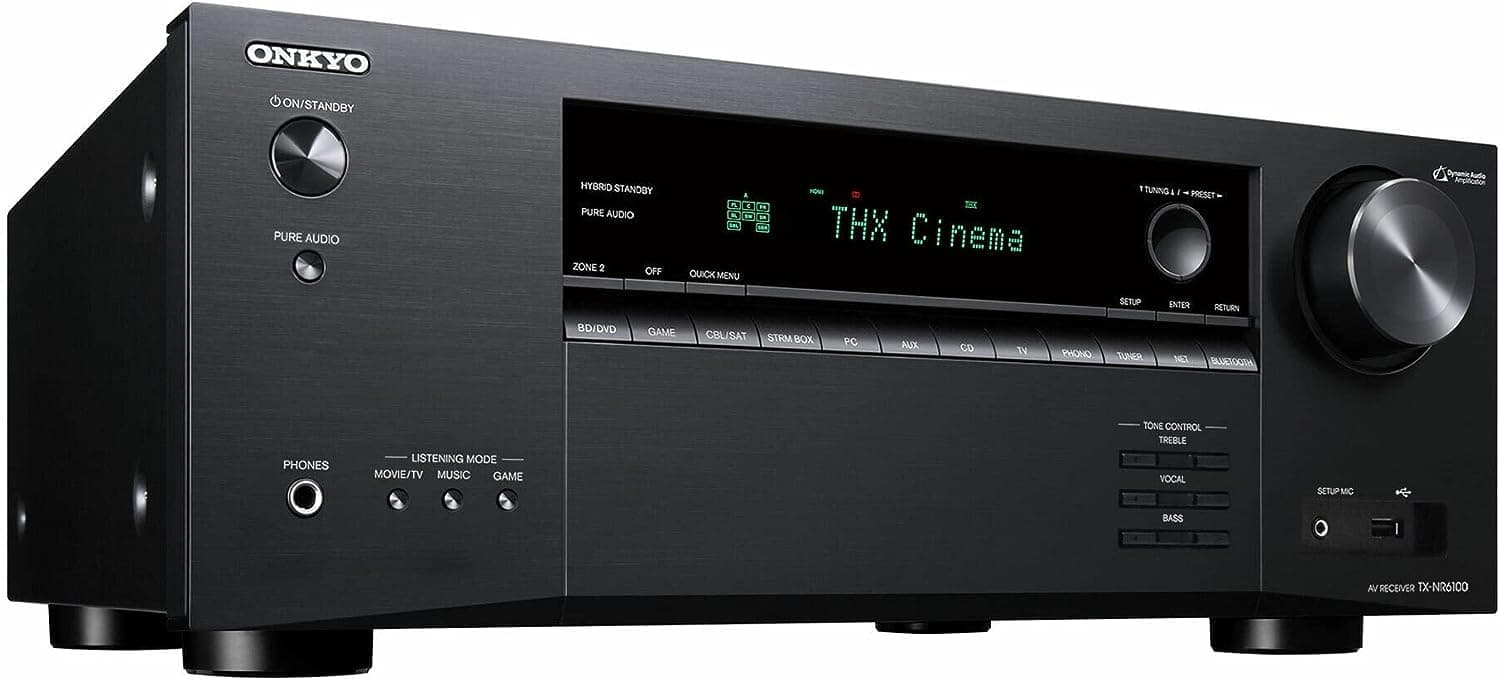 ONKYO TX-NR6100 7.2 Channel THX Certified Network AV Receiver - Black