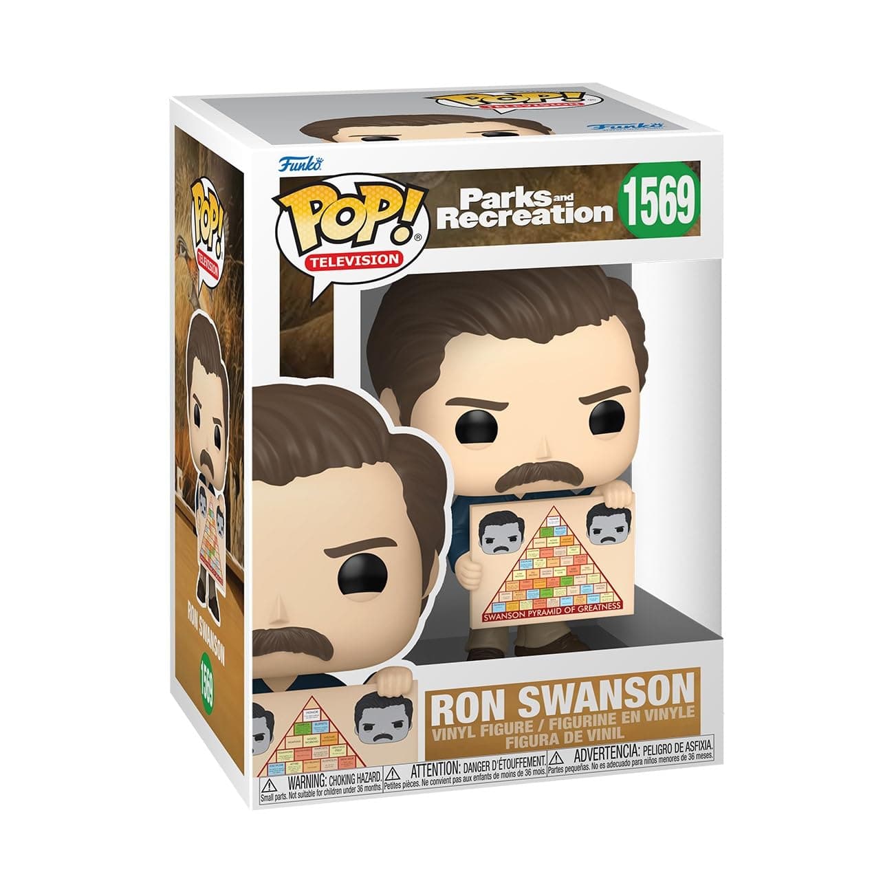 Pop! TV: P&R 15th - Ron - Leslie Knope - Parks and Recreation - Vinyl Collectible Figure - Gift Idea - Official Merchandise - Toy for Children and Adults - TV Fans