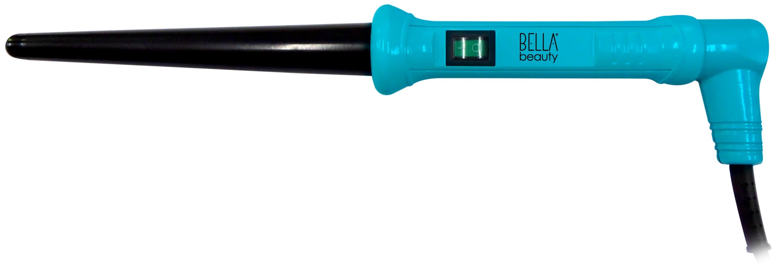 Bella Beauty Clip Free Curling Wand (Teal)
