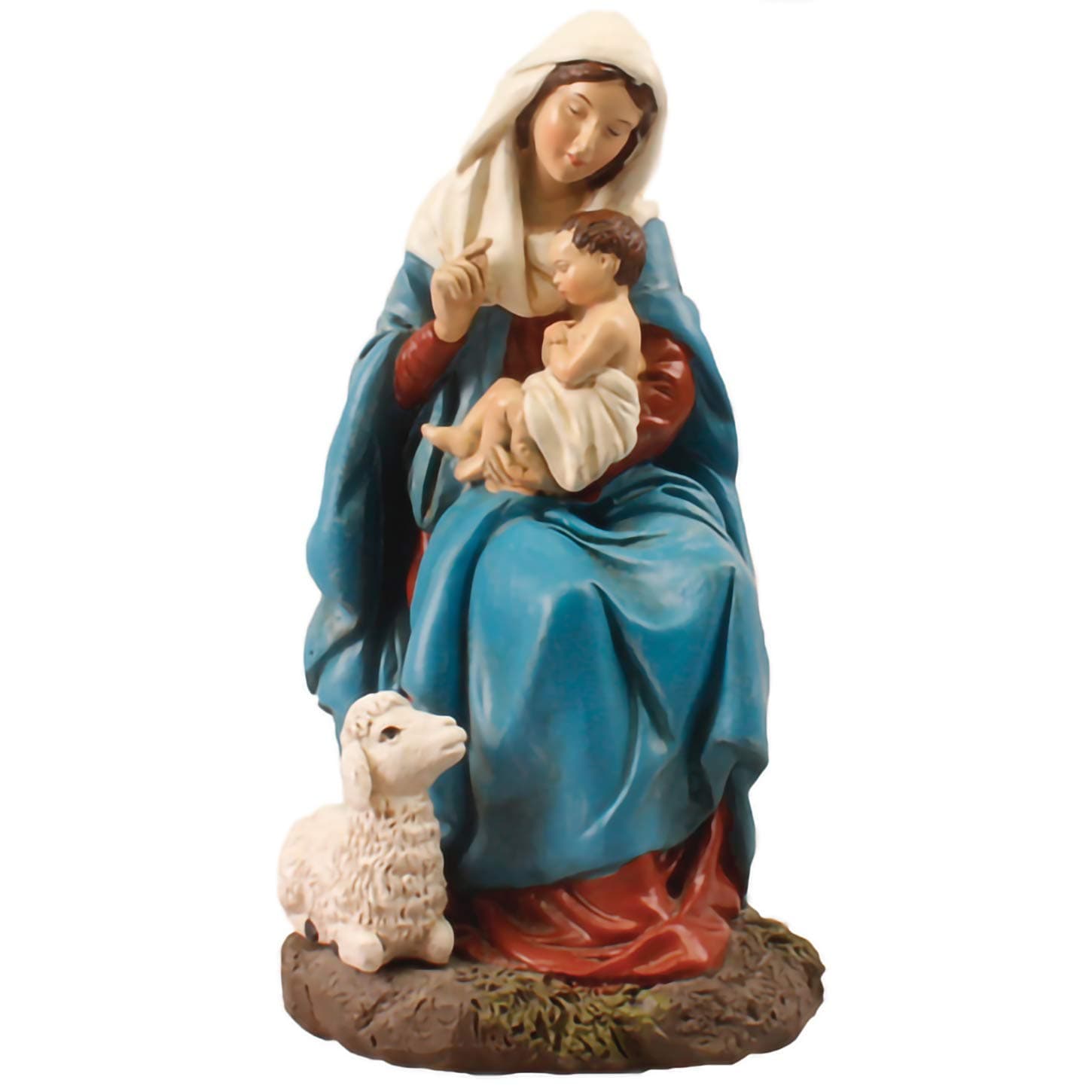 Pavally® MADONNA & CHILD STATUE JESUS VIRGIN MARY FIGURINE Christmas Xmas NATIVITY SET