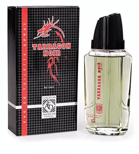 Birsppy European American Designs - Tarragon Noir for Men - Eau de Toilette Spray 2.5 fl oz (75ml) by European American Design
