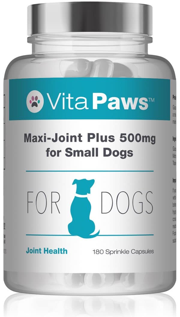 Glucosamine for Dogs | Maxi-Joint Plus for Small Dogs | Manufactured in The UK