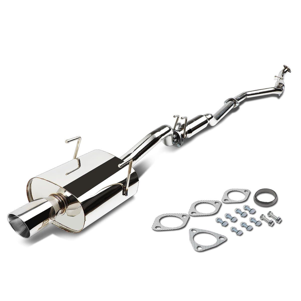 J2 EngineeringJ2-CBE-OS-072 Stainless Steel Catback Exhaust System [01-05 Honda Civic]