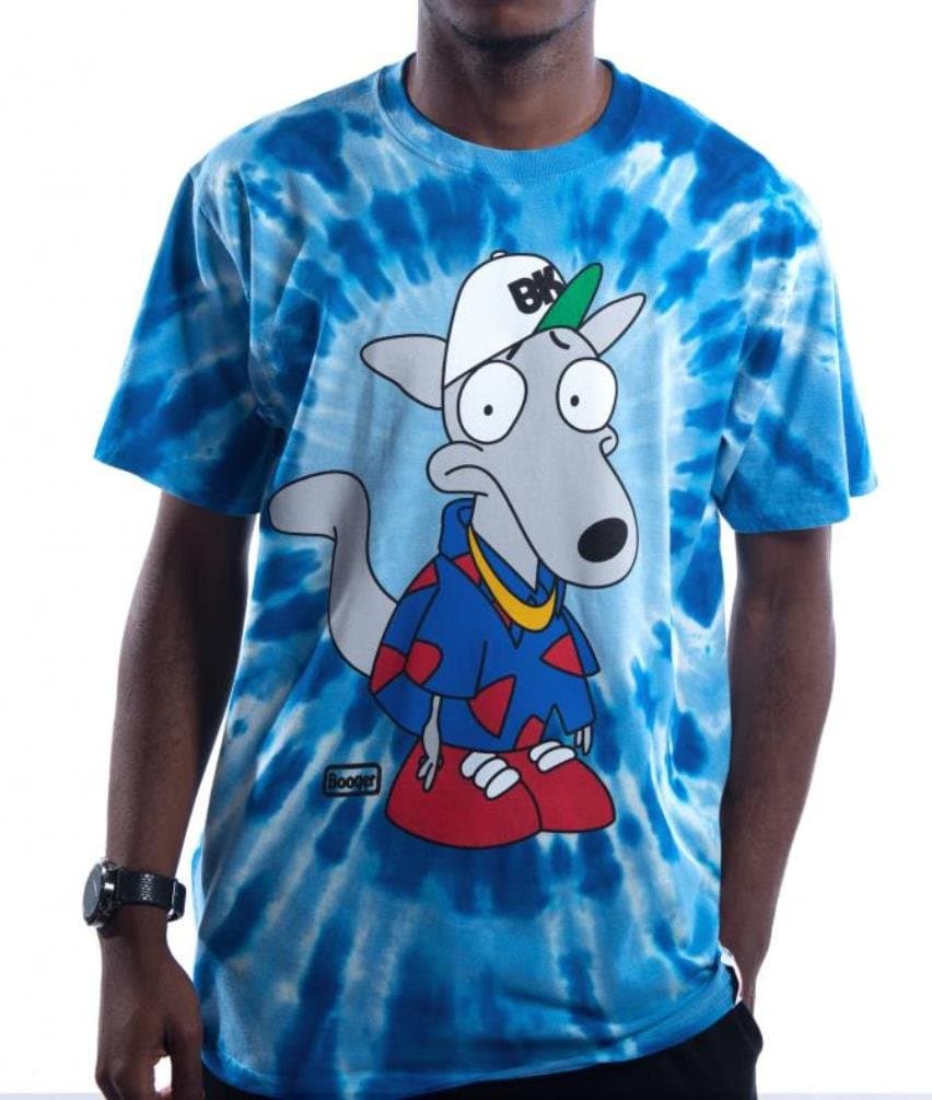 Men's Modern Life Tie Dye Tee Small Blue Tie Dye