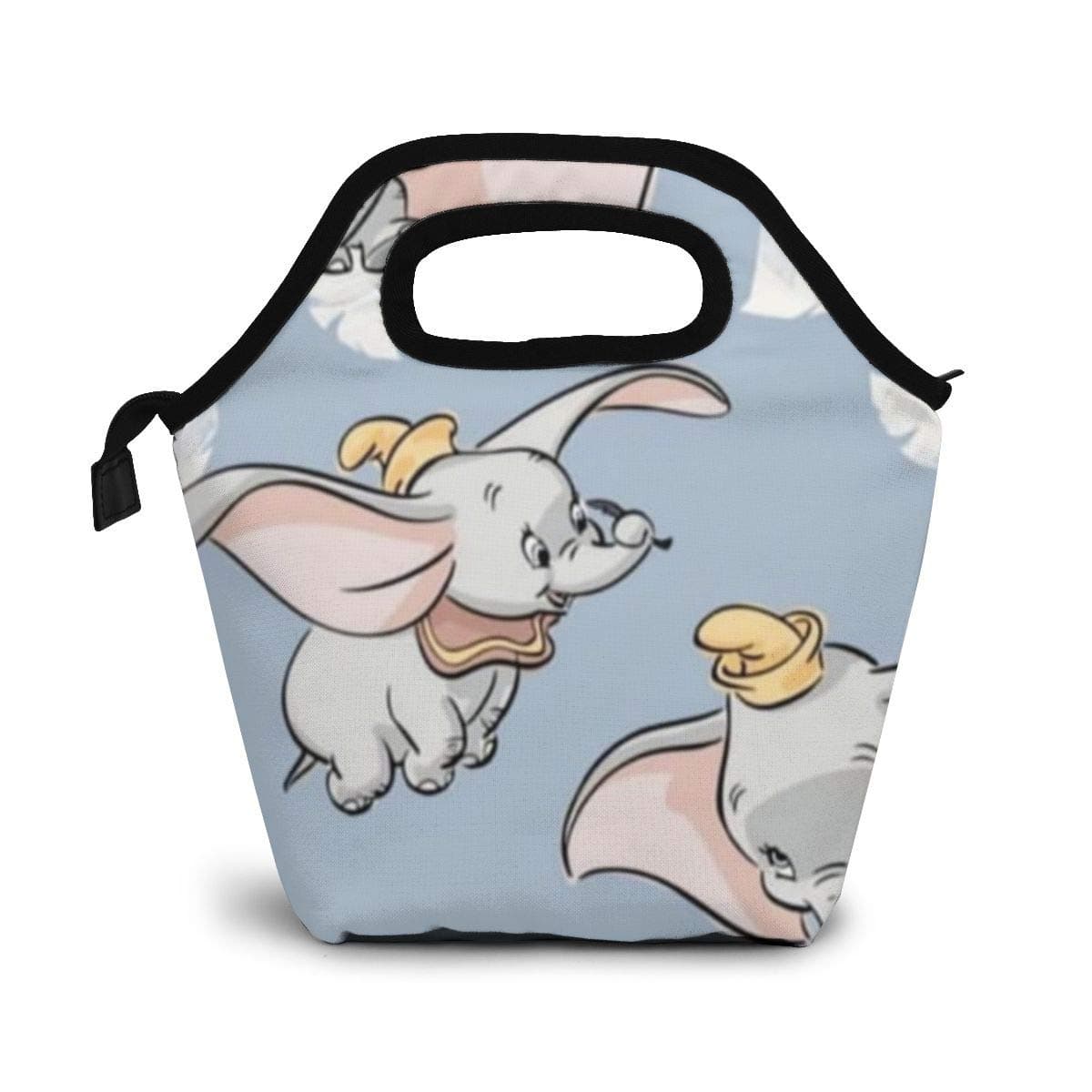 Insulated Lunch Bag Dumbo Printed, Thermal Or Refrigerated Reusable Lunch Tote For Work School Picnic