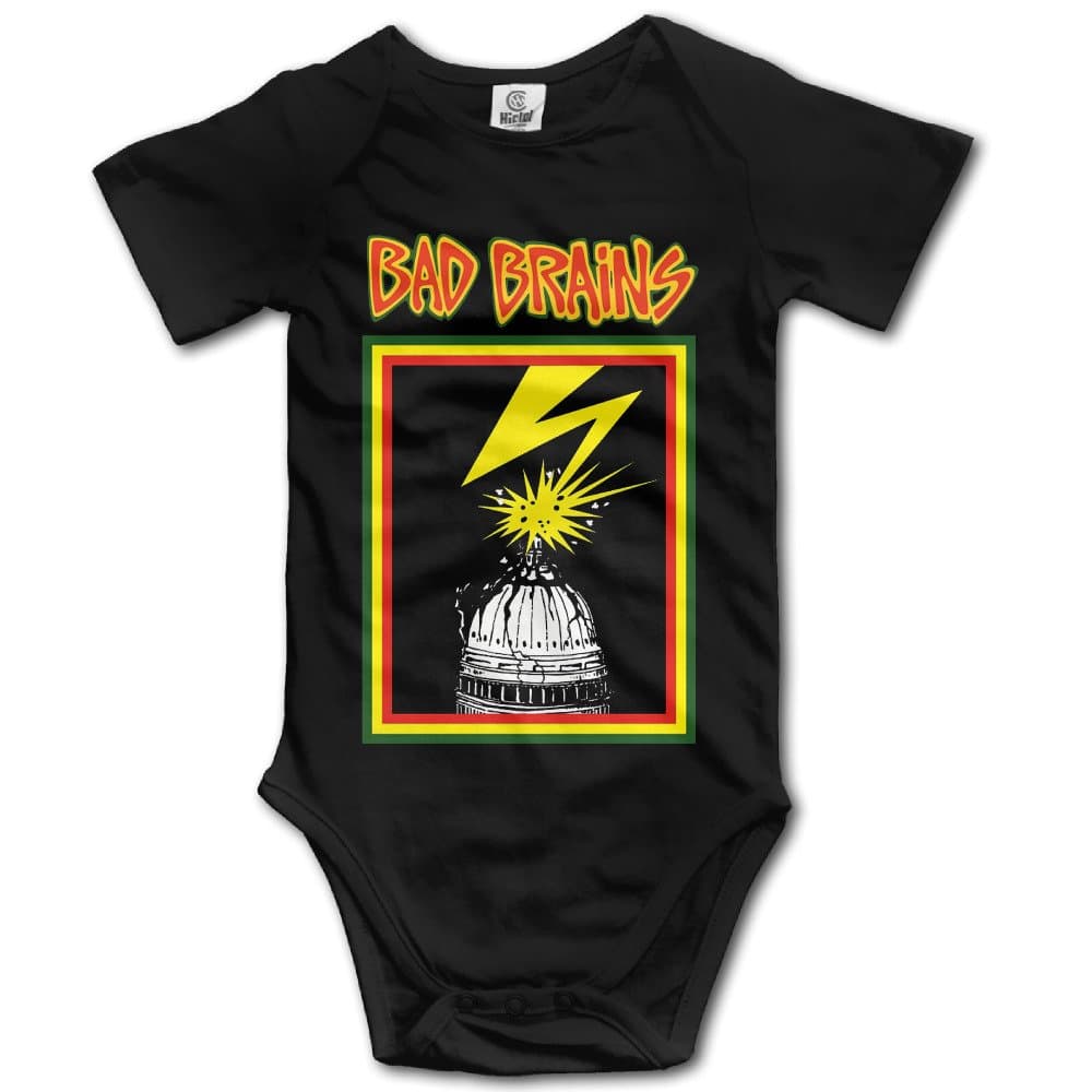 Bad Brains Sailin' On H.R.Quickness Band Baby Onesie Bodysuit Toddler Clothes Cute