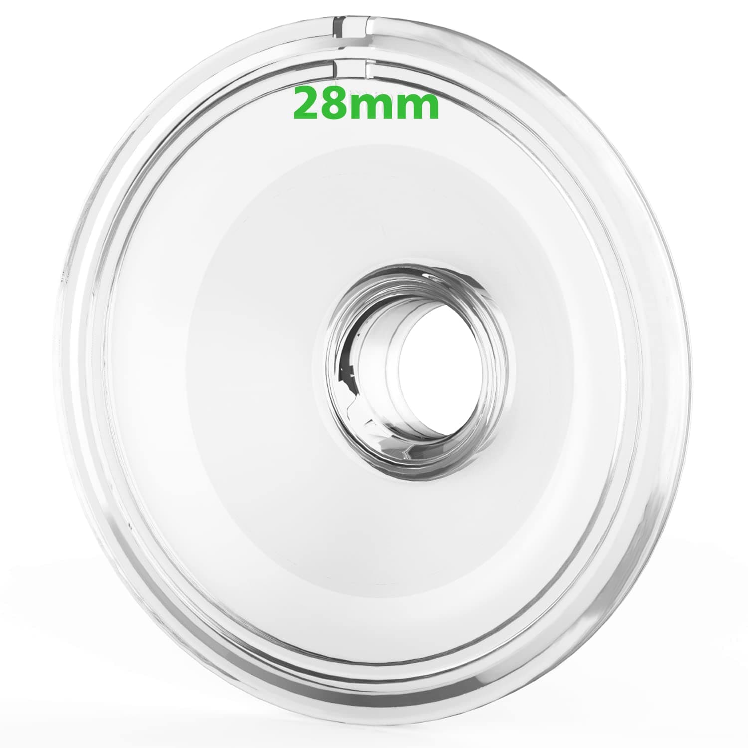 Replacement Flanges （28mm-2Pcs） for Bellababy Breast Pump Model BLA8040,B;A8040-2 and BLA8042,BLA8042-2