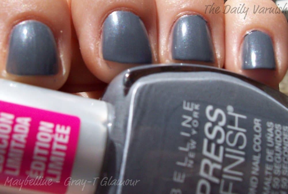 Express Finish Nail Polish Gray-t Glamo