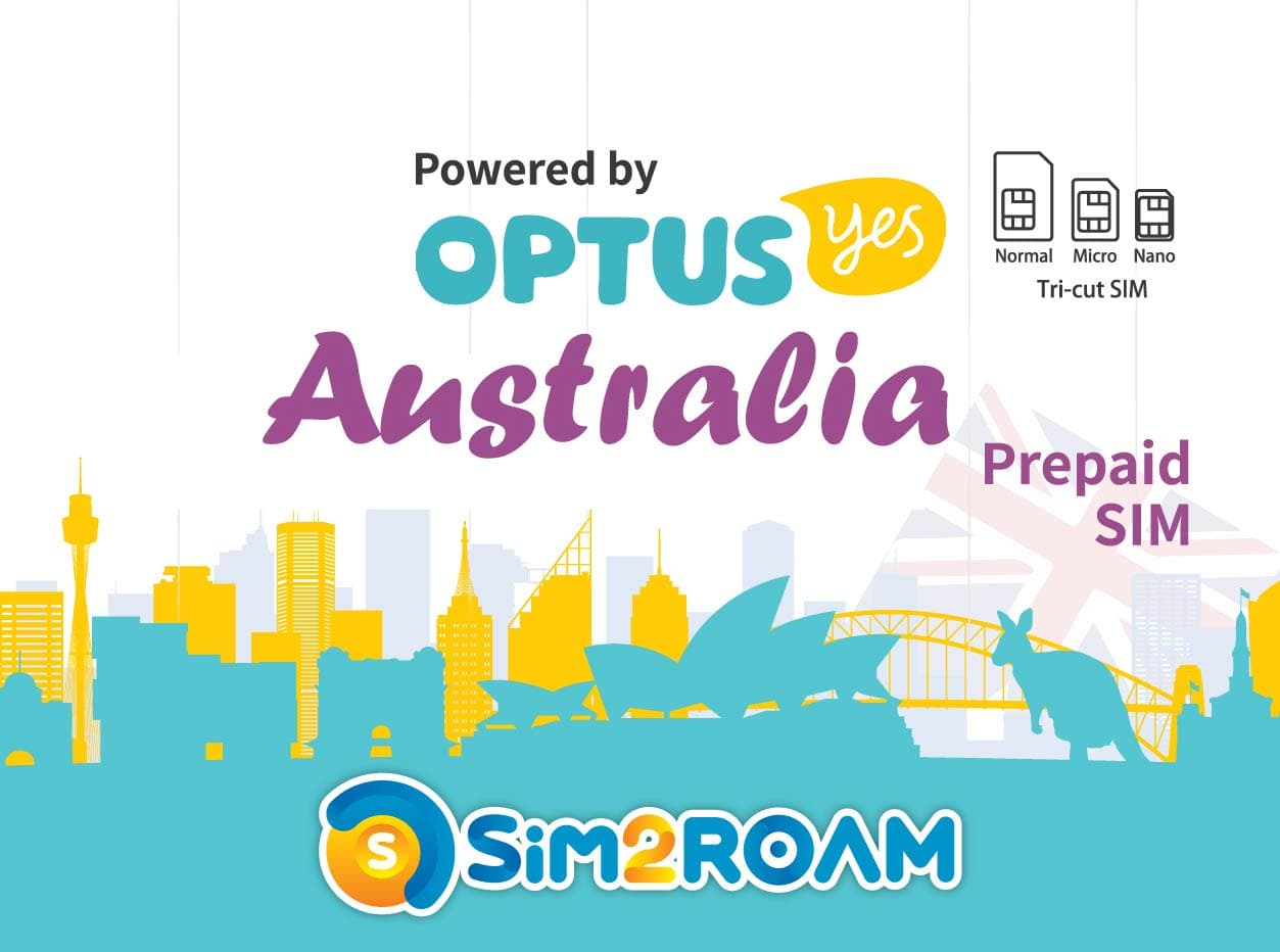 Australia Prepaid SIM Card 28 Days Unlimited Calls, texts 25GB Internet Data AU39.95 International Calls Credit Australian Optus Network