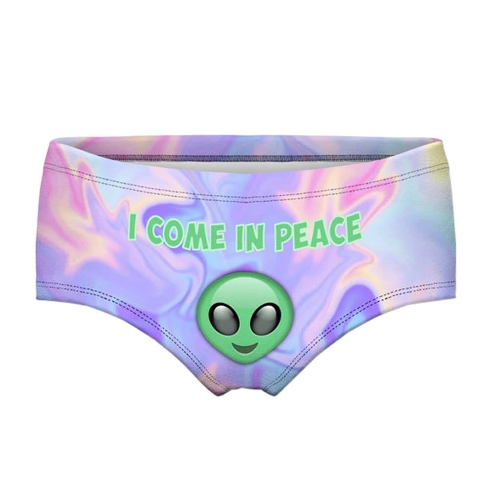 Sexy Underwear Panties Anti Emptied 3D Cartoon Seamless Women Girl Briefs