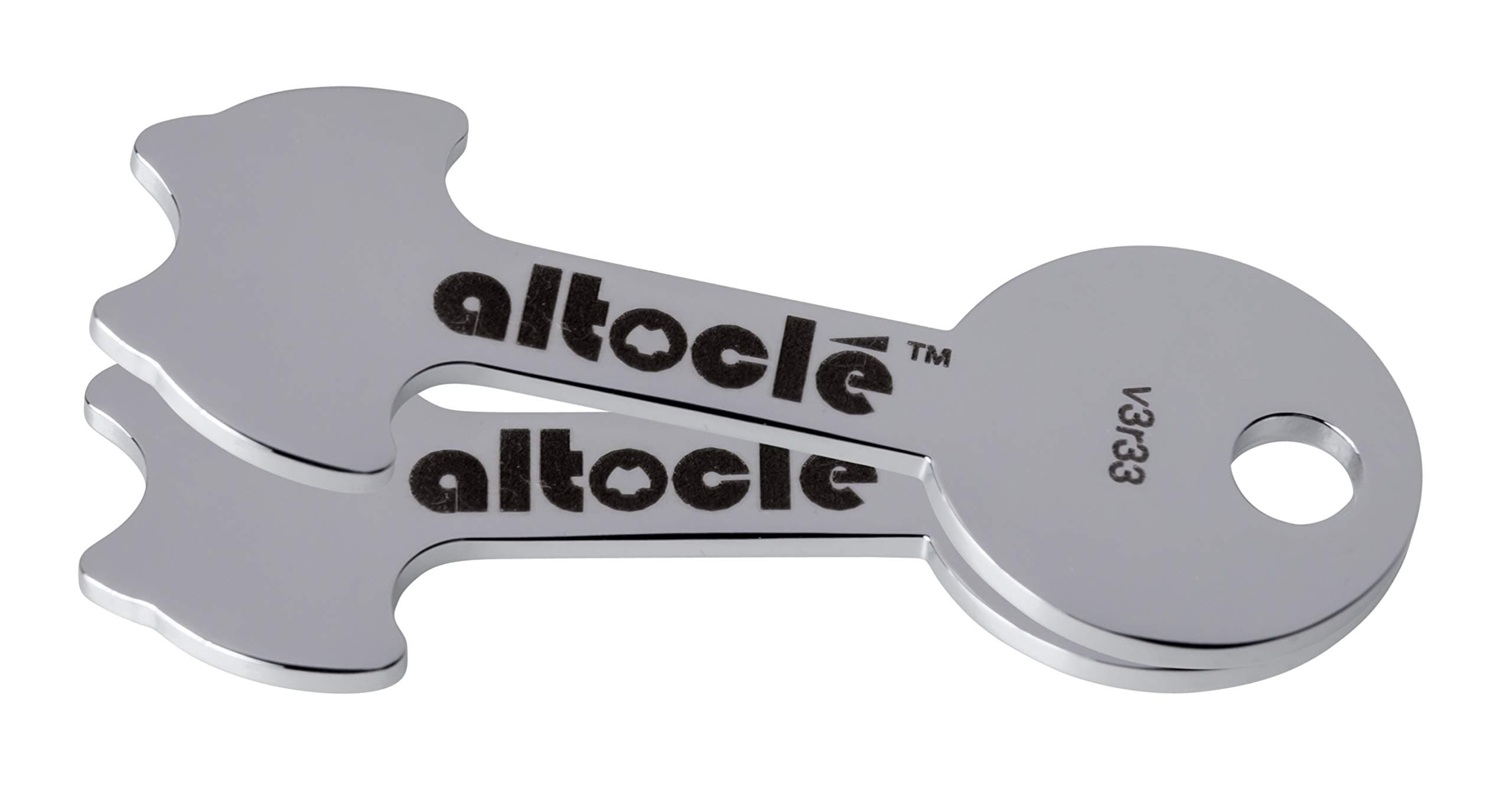 Altoclé: Universal Release Key for Shopping Carts, releases trolleys without coin or token. Works everywhere. (2)