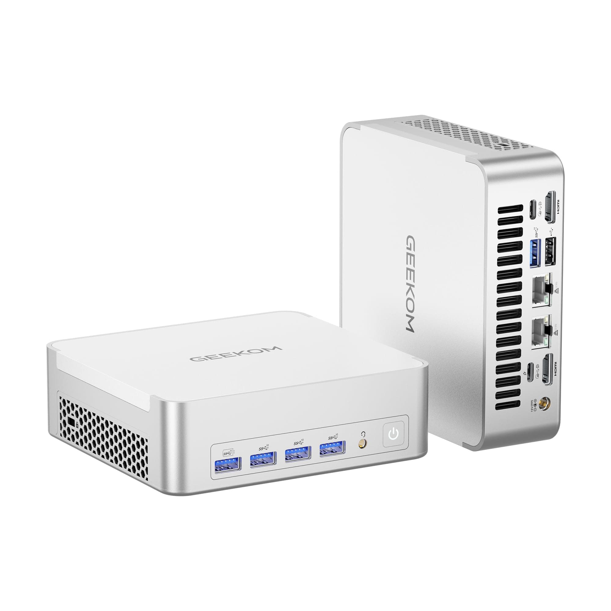 XT1 Mega AI Mini PC,14th Gen Intel Core Ultra U5-125H Processor (14C/18T,up to 4.5 GHz),32GB DDR5 1TB PCIe Gen4 SSD,Mini Desktop Computers Windows 11 Pro,WiFi 7/BT 5.4/Dual 2.5G LAN/USB4.0/8K