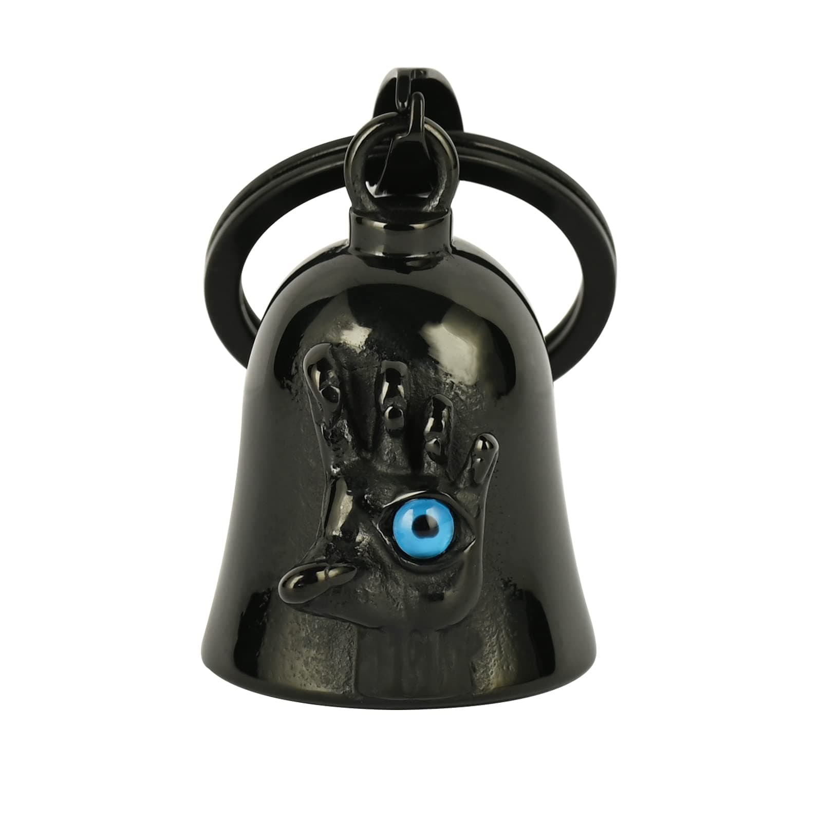 Motorcycle Bell Guardian Angel: Gremlin Bells for Motorcycles | Witch's Demon Hand Motorcycle Bells for Bikers, Evil Eye Keychain Lucky Gifts
