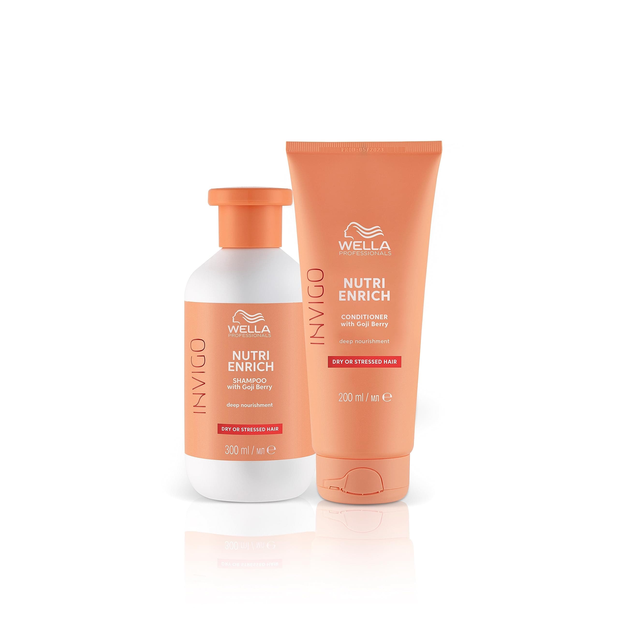 Wella Professionals Invigo Nutri-Enrich Smooth & Nourished Hair Gift Set, Nutri-Enrich Shampoo 300ml & Nutri-Enrich Condtioner 200 ml