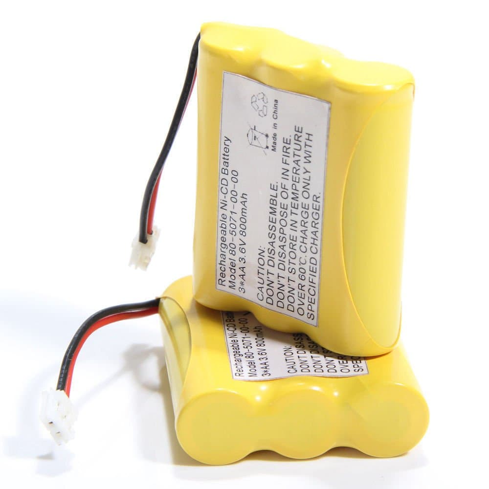2 Pack Replacement Battery for V-tech Rechargeable Cordless Phone 80-5071-00-00 (800mAh 3 .6V)