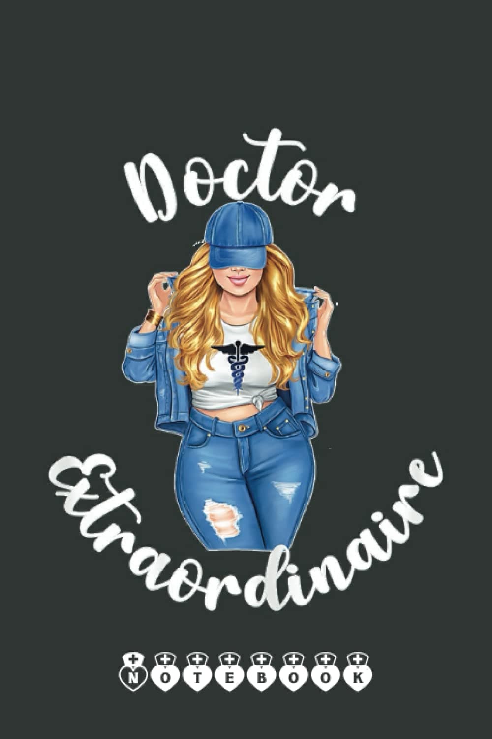 Caradoc EdwardsWomens Doctor Sassypants Funny Dr Medical Student Caduceous Notebook: Funny Nursing Student Nurse Composition Notebook Back to School 6x9 Inches 110 Ruled Pages Journal Diary Gift LPN RN CNA School