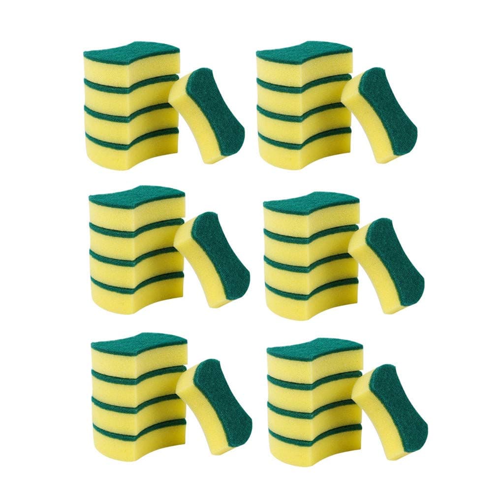 Severkill 30 pcs Cleaning Scrub Sponge, Kitchen Nano Emery Magic Clean Sponge, Non-Scratch Scrub Sponge, Effortless Cleaning Eco Scrub Pads for Dishes, Pots, Pans All at Once, 10cm7cm3cm - 30 Count