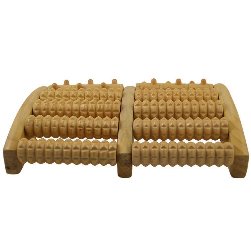 Wooden Foot Roller by ShopChiro - For Pain and Stress Relief