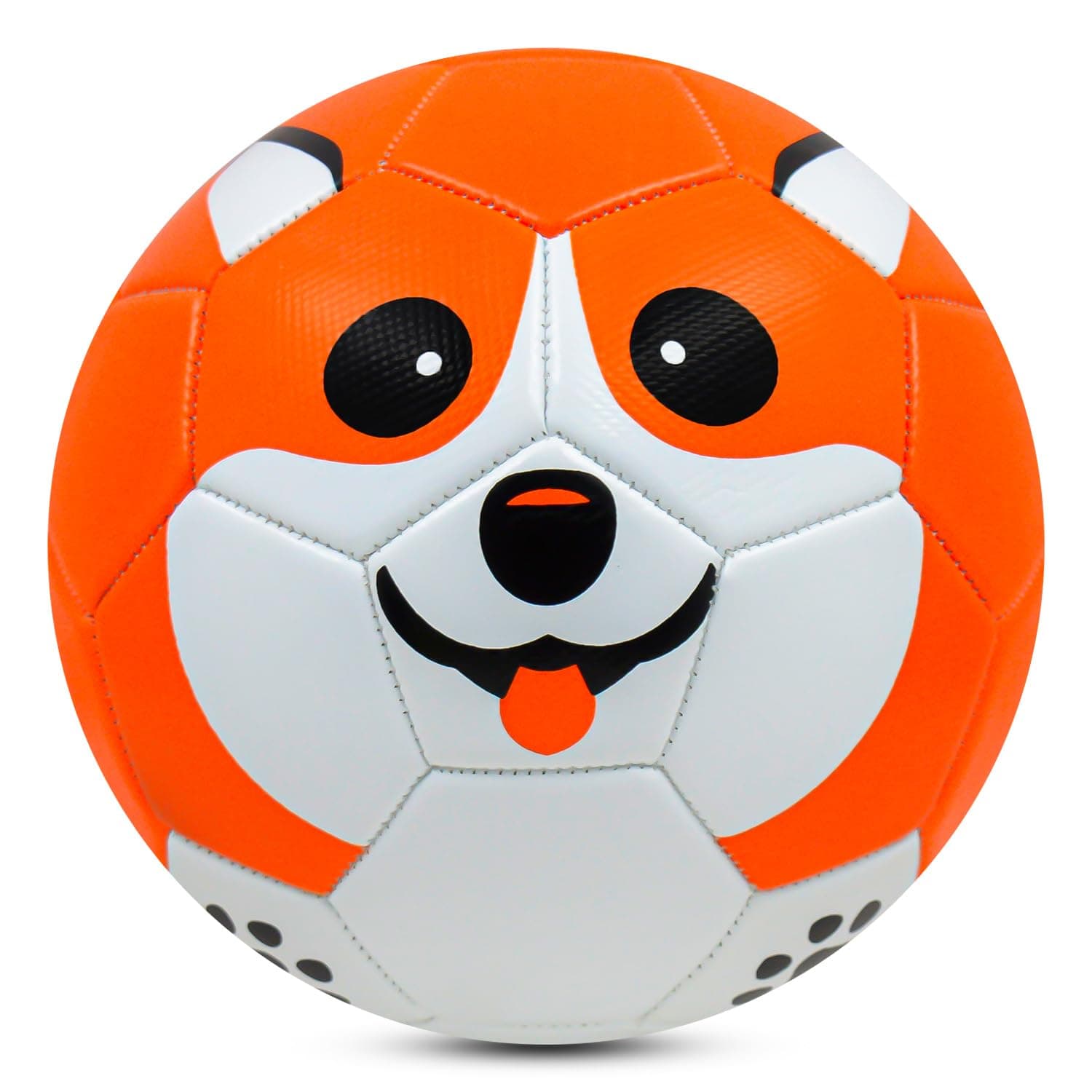 Synco Kids Football | Puppy Face Design | Suitable for Kids Aged 4-8 | Soft and Durable | Toy Football for Indoors and Outdoors | BIS Approved | Soccer Ball for Kids | Size-3