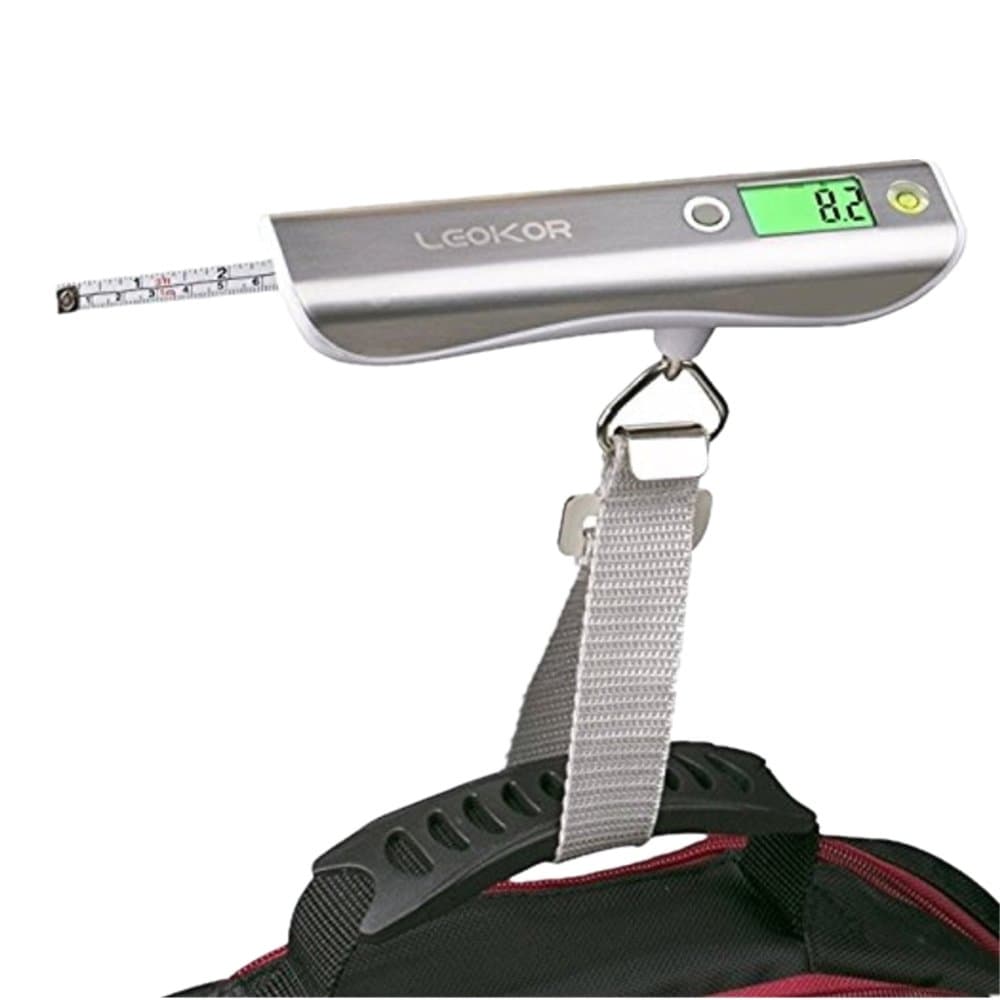 Luggage Scale, LEOKOR Hand Scales with Tape Measure for Travel Baggage Weight