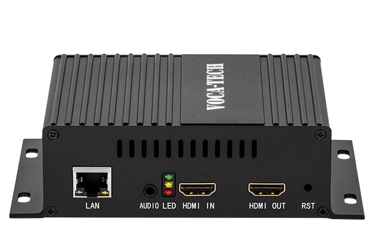HDMI Encoder H.264 Live Streaming IPTV Video Encoder 1080P60 Supports UDP,RTP,RTSP,RTMP,HTTP,HLS,Facebook,YouTube,Xstream,Milestone,Wowza